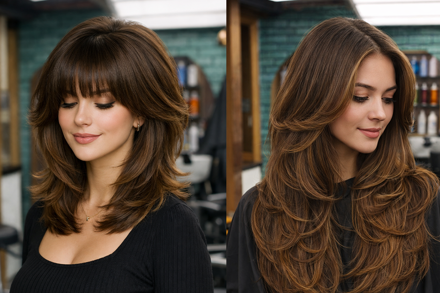 The Butterfly Cut: The Most Flattering Layered Hairstyle