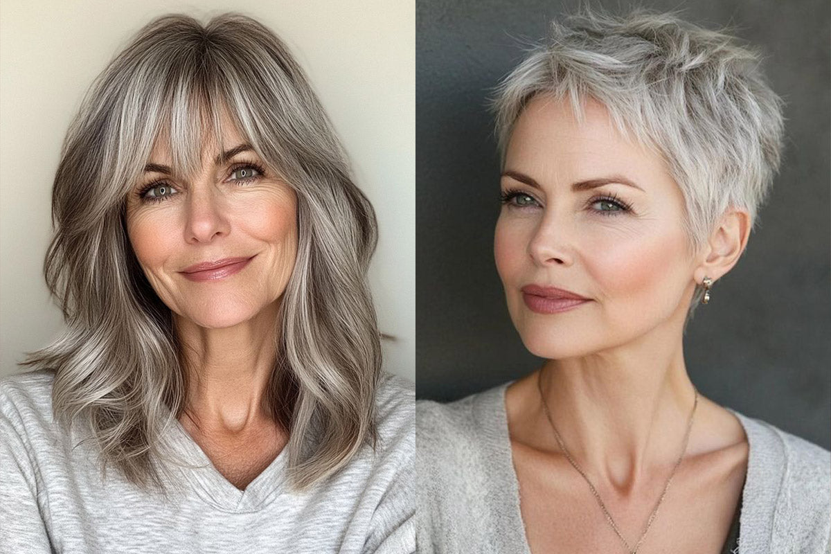 15 Medium & Short Hairstyles for Older Women